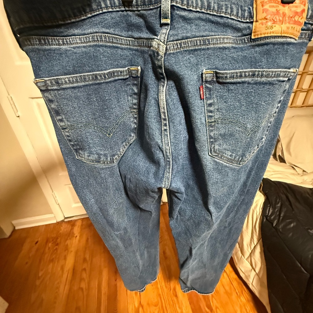 Levi’s Classic Blue slim fit Denim Jeans 34x30